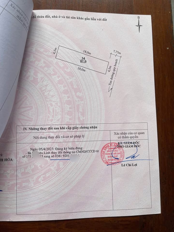 Đất xây biệt thự tại Quảng Hưng 81m² giá 1.8 tỷ - Đầu tư an cư lý tưởng!