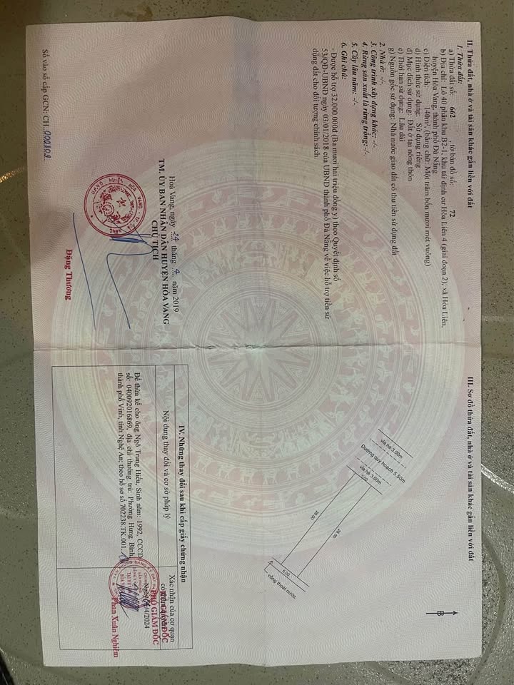 Đất nền Hòa Liên 4 140m² - Sổ đỏ chính chủ, giá thương lượng tốt!