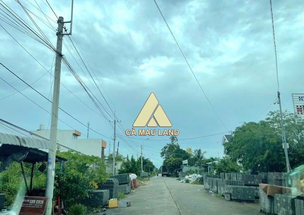 Đất nền Phường 1 Cà Mau 1540m² giá 3.2 tỷ - Sổ hồng riêng, pháp lý rõ ràng!