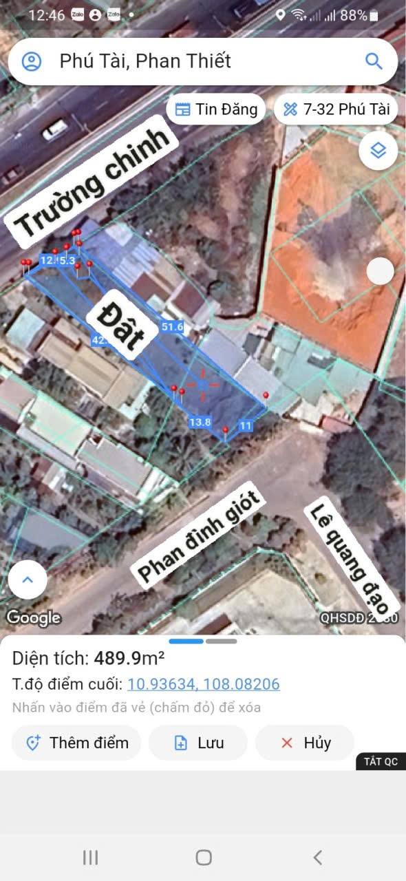 Đất 2 Mặt Tiền Đường Trường Chinh, 540m² giá 8.5 tỷ - Bán Gấp Nhất!