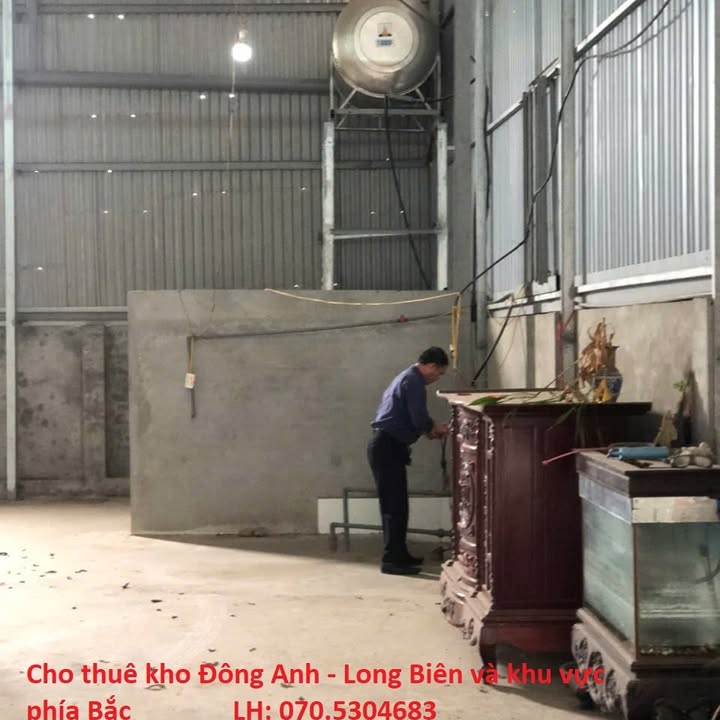 Kho cho thuê Cổ Loa Đông Anh 42.000/m² - Kho mới, giá tốt thương lượng!