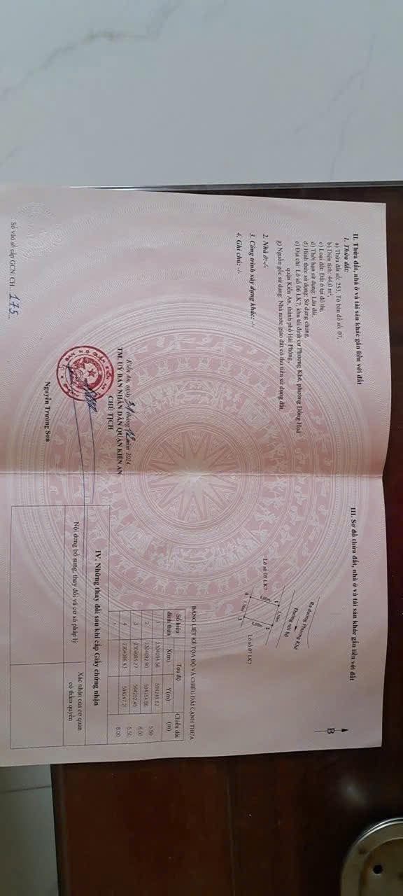 Đất nền Phương Khê, Kiến An 44m² giá 2.75 tỷ - Cơ hội đầu tư hấp dẫn!