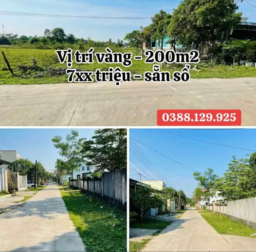Đất Hòa Vang Đà Nẵng 200m² giá 700 triệu - Vị trí tiềm năng gần QL14B