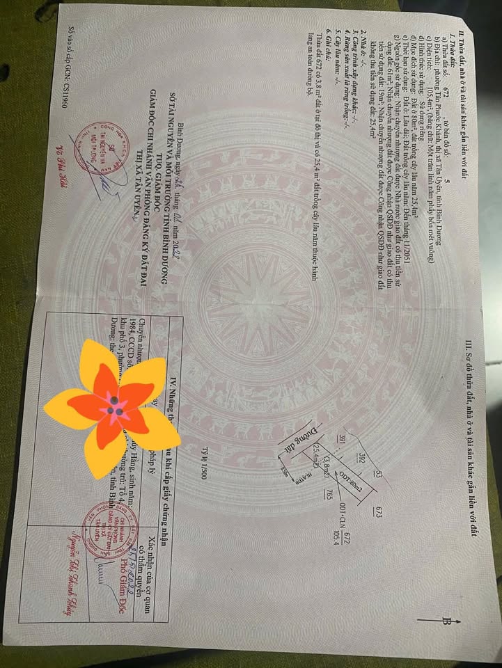 Đất nền Tân Phước Khánh 105m² giá 1.99 tỷ - Cơ hội đầu tư hấp dẫn!