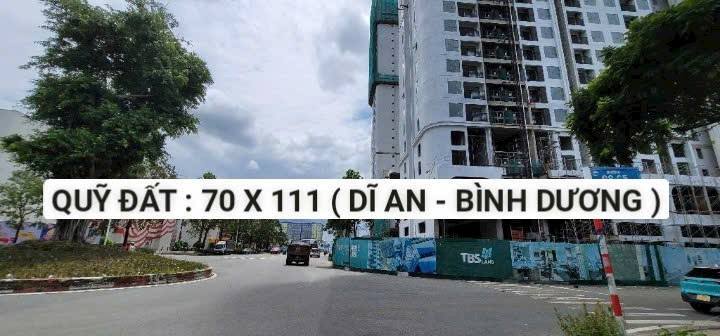 Quỹ đất mặt tiền Hai Bà Trưng, Dĩ An 7850m² giá 313 tỷ - Pháp lý sổ hồng riêng!