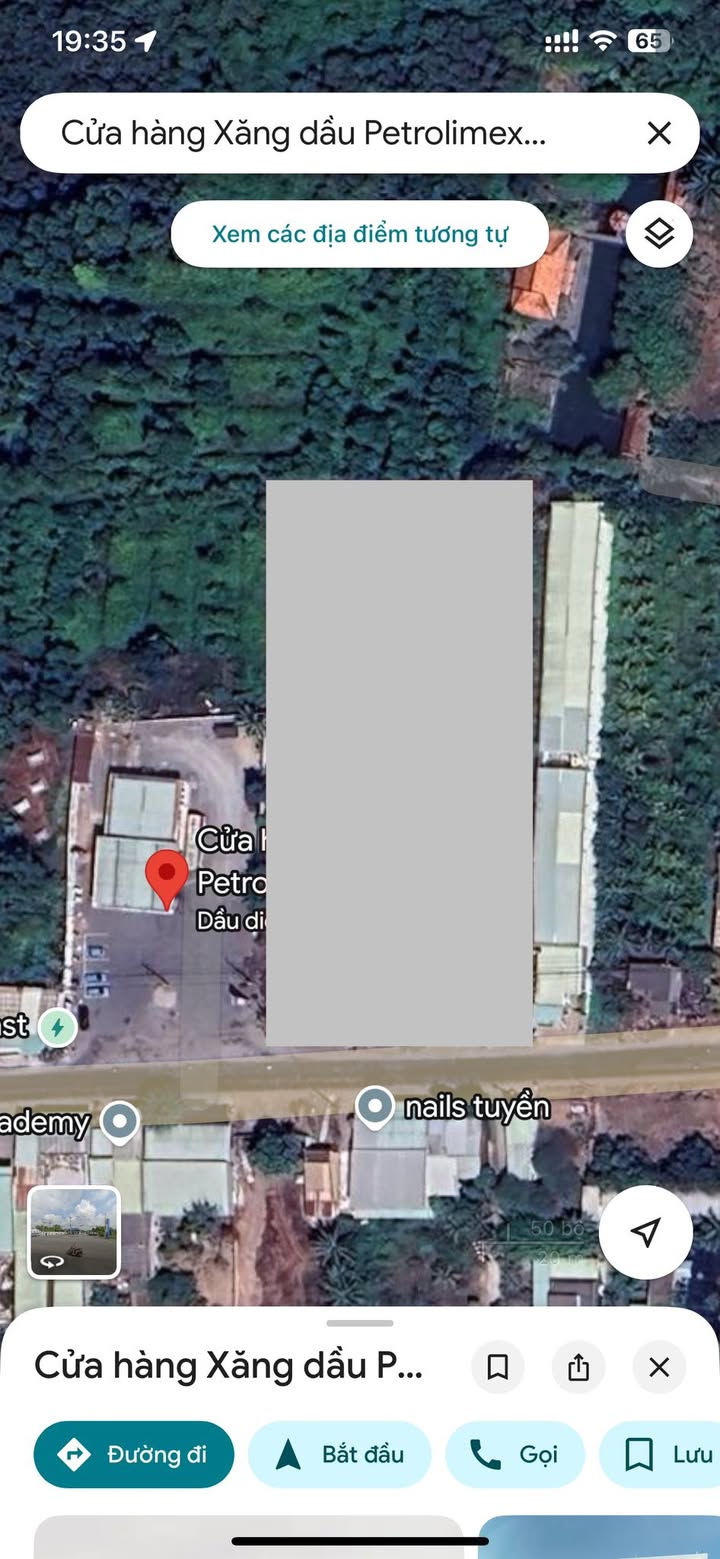 Đất mặt tiền lớn 161000m² xã Tân Lý Tây giá 25 tỷ - Đầu tư sinh lời cao!