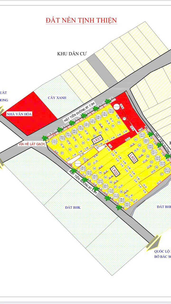 Đất Tịnh Thiện Quảng Ngãi 145m² giá 400 triệu - Đường ô tô vào tận nơi!