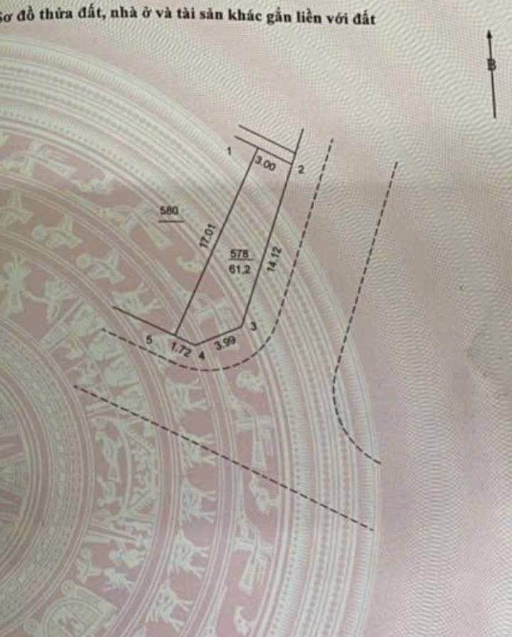 Đất dịch vụ Thăng Long 9, Lai Xá, Hoài Đức 61.2m² - Vị trí đẹp, đầu tư sinh lời!