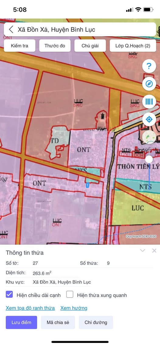 Đất nền Đồn Xá, Bình Lục 117m² giá 3.16 tỷ - Sổ đỏ chính chủ, thuận lợi kinh doanh!