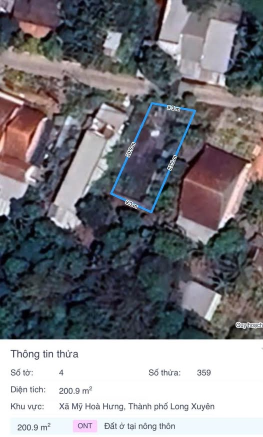 Đất nền Mỹ Hòa Hưng 220m² giá 850 triệu - Đường ô tô 16 chỗ vào tận nơi!