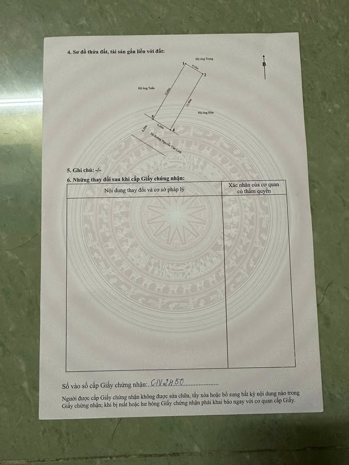 Bán nhà mặt đường Nguyễn Văn Linh, Hải Phòng 54.94m² giá 6 tỷ - Hướng Tây Nam, sổ hồng chính chủ!