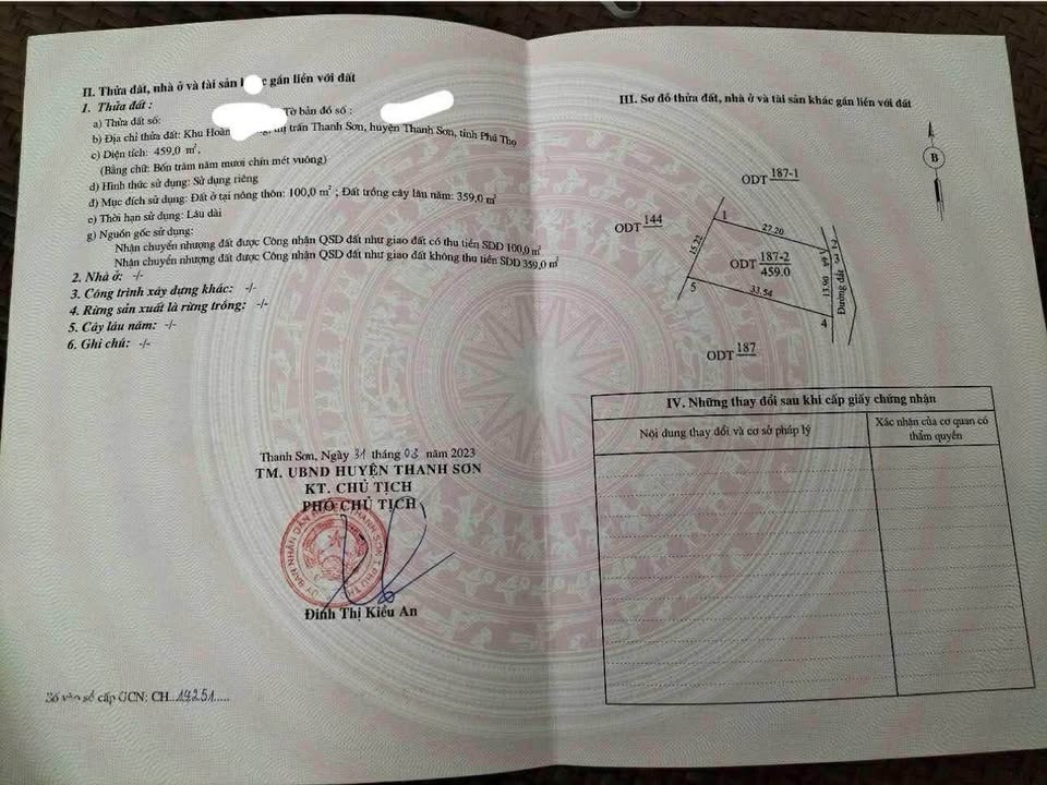 Đất nền Hoàng Trung, Anh Sơn, Phú Thọ 495m² - Tiềm năng đầu tư vượt trội!