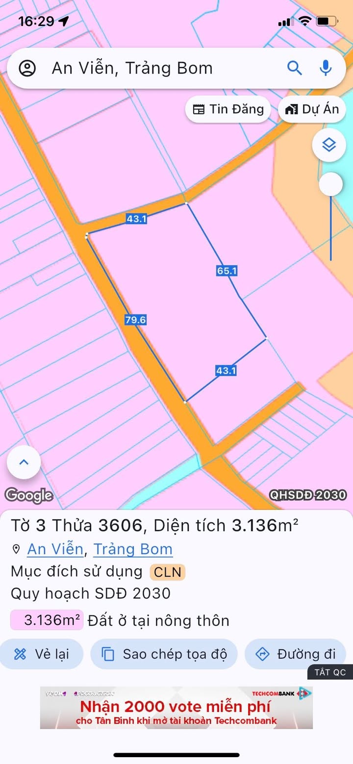 Đất nền An Viễn Trảng Bom 14,400m² - Sổ đỏ chính chủ, thổ cư 300m²