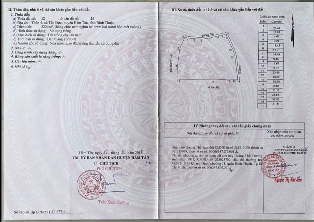 Đất Farm Tân Đức Hàm Tân 16ha giá 16 tỷ - Đầu tư sinh lời ngay!