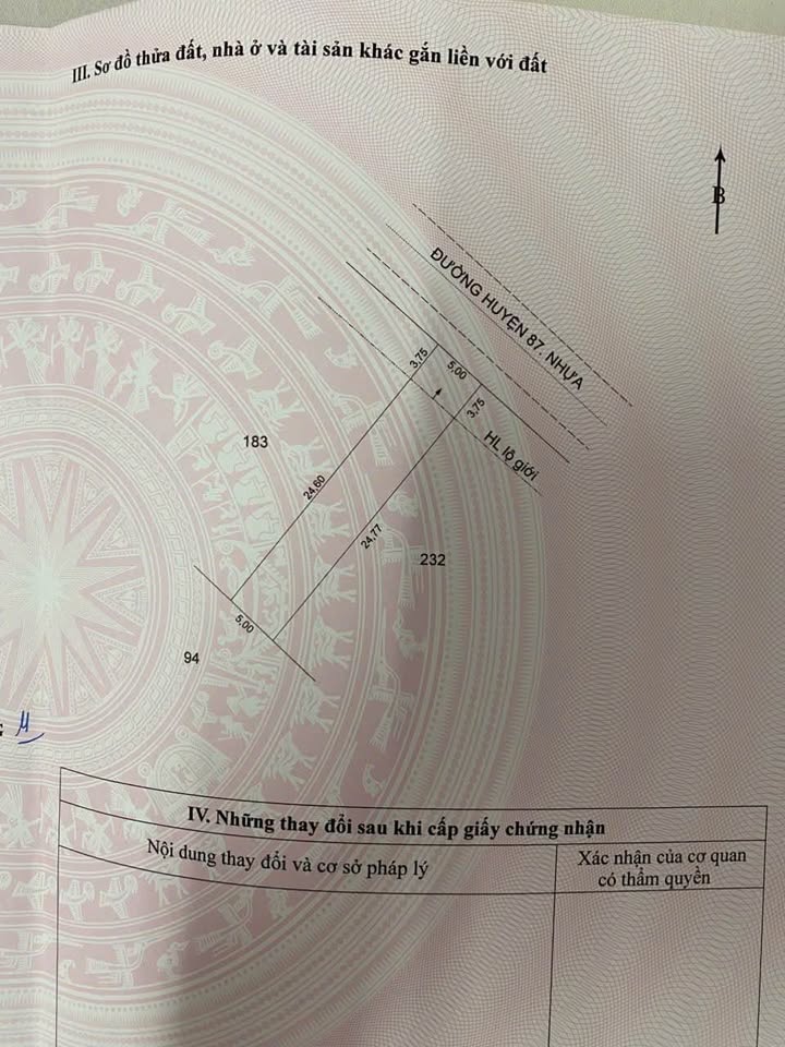 Đất nền 142.2m² mặt tiền đường 87, phường Mỹ Phong - Giá chỉ 1 tỷ VND!