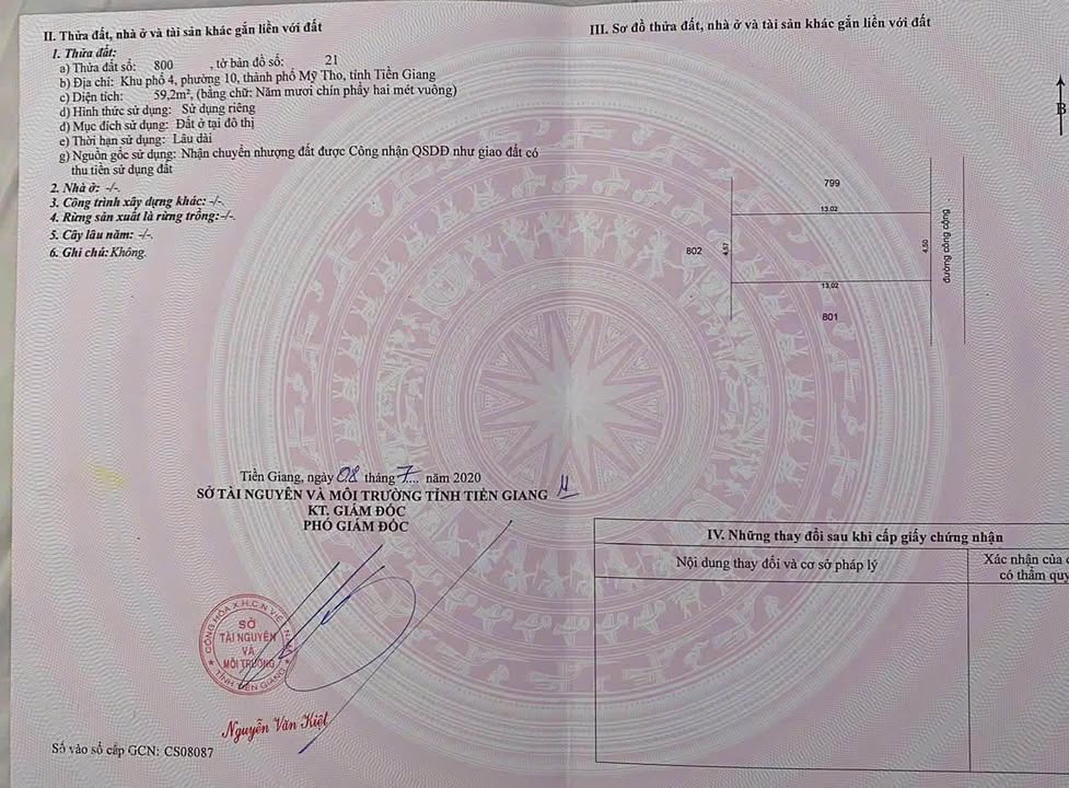 Nhà đẹp chính chủ phường 10, Mỹ Tho 59m² giá 1.1 tỷ - Hẻm xe Hoa Lâm