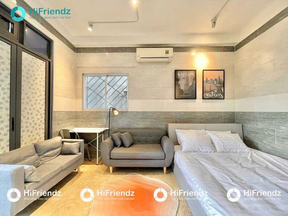 Phòng cho thuê đẹp tại Hòa Bình, Hiệp Tân - Thiết kế hiện đại, đầy đủ tiện nghi!