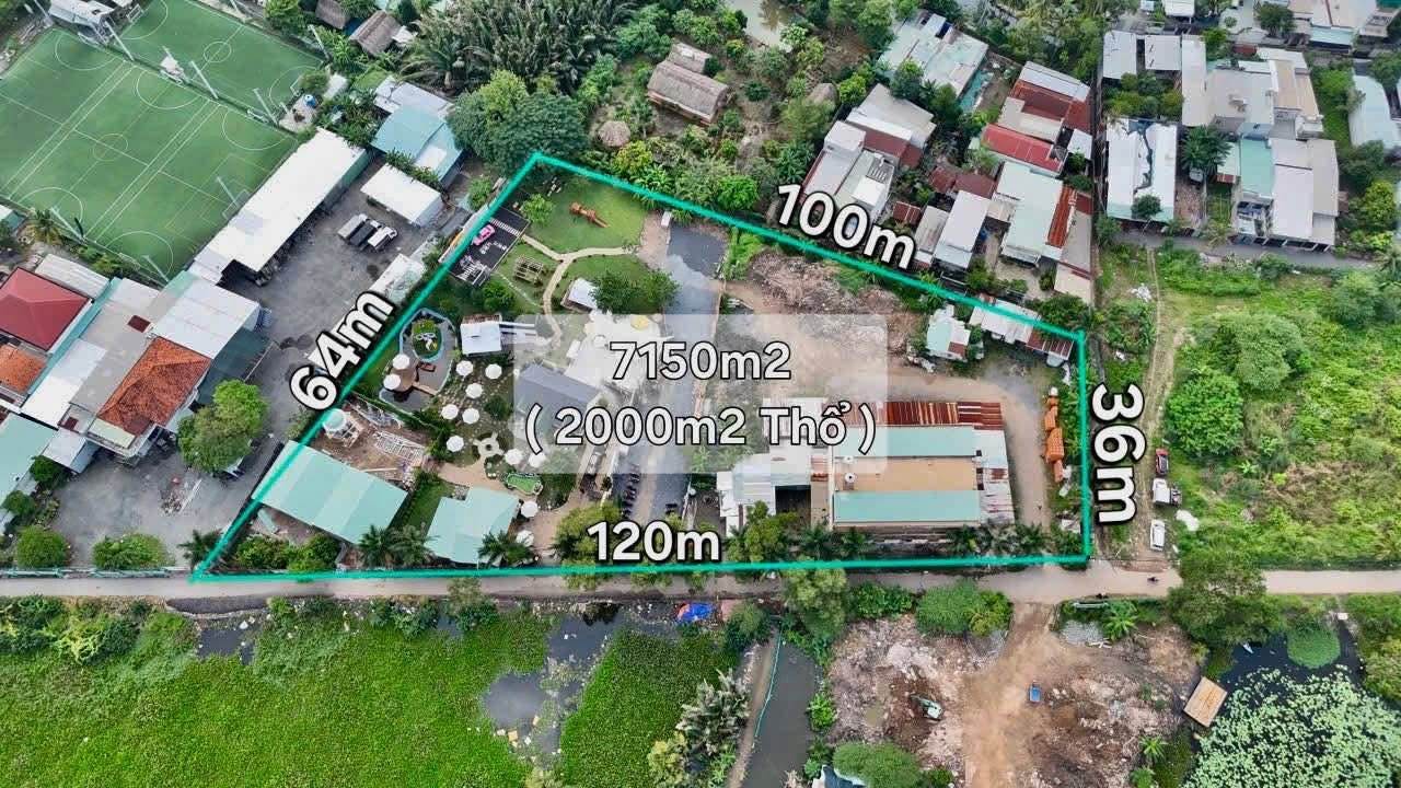 Đất thổ cư 2.000 m² đường Bình Quới, Bình Thạnh - Cơ hội đầu tư sinh lời 170 tỷ!