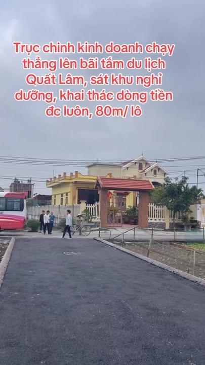 Đất nền Quất Lâm 80m² giá 1 tỷ - Đầu tư sinh lời ngay!