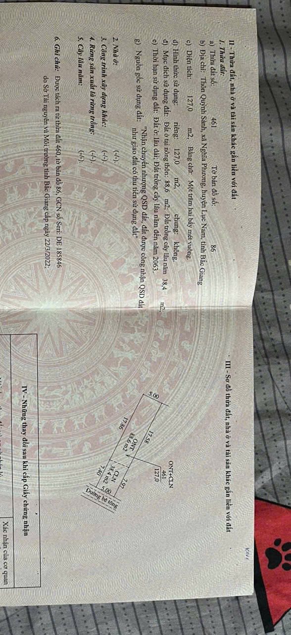 Đất nền Vĩnh Quỳnh 127m² giá 600 triệu - Lô góc 2 mặt tiền rộng rãi!