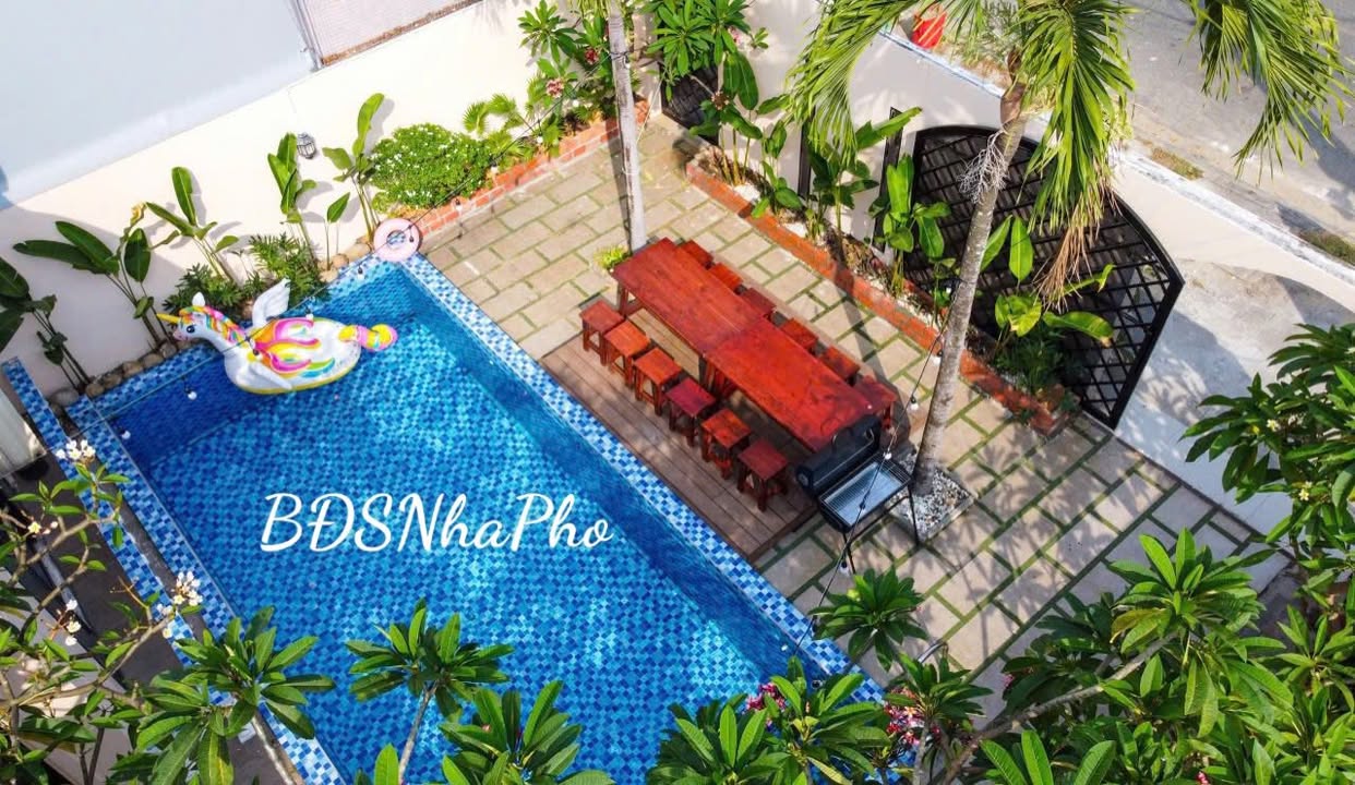 Cho thuê nguyên căn Villa Khu Nam Việt Á Ngũ Hành Sơn 200m² giá 50 triệu - Hồ bơi tiện nghi!