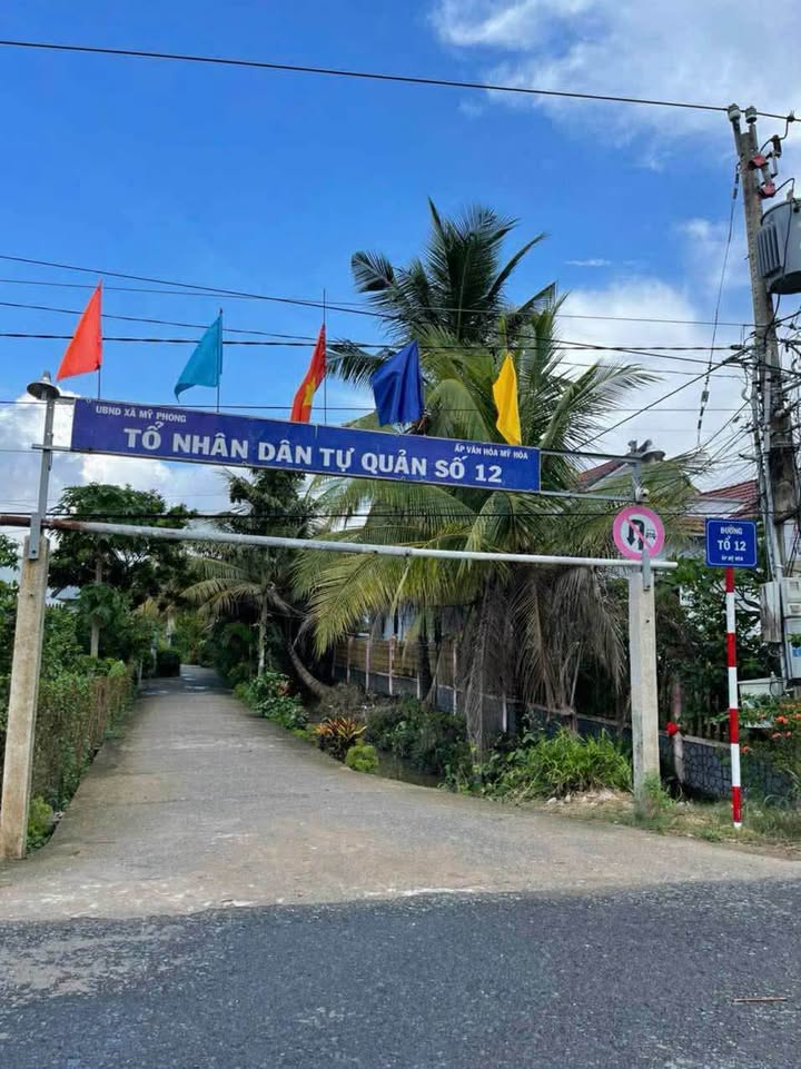 Đất thổ cư Mỹ Hòa, Mỹ Phong 75m² giá 370 triệu - Cơ hội đầu tư tuyệt vời!