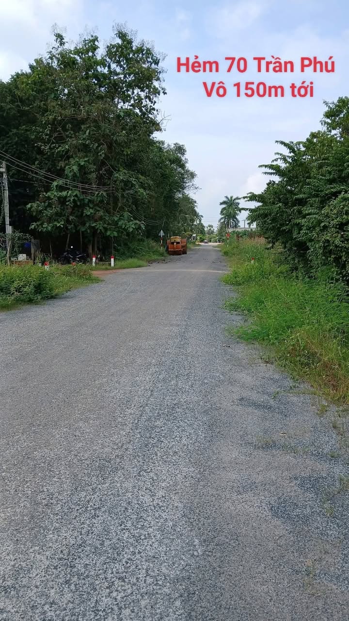 Đất thổ cư 130m² hẻm 70 Trần Phú, Tây Ninh - Giá chỉ 145 triệu, thương lượng ngay!