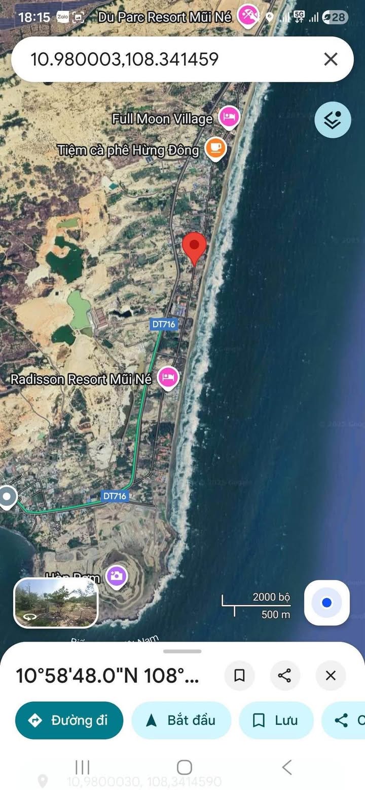 Đất nền Mũi Né 700m² giá 10.92 tỷ - Cơ hội vàng đầu tư du lịch!