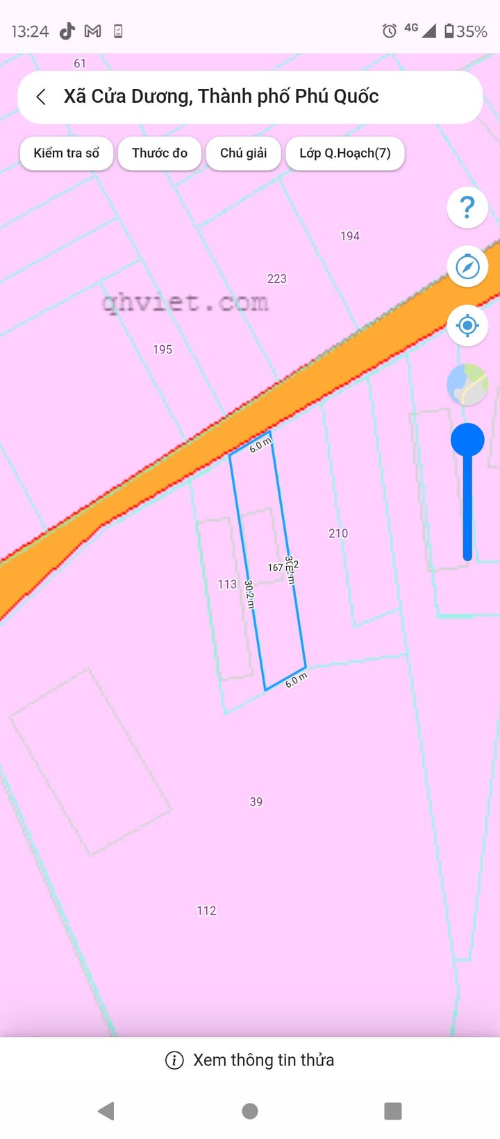 Đất nền Bến Tràm Phú Quốc 180m² giá 1.68 tỷ - Sổ đỏ chính chủ!