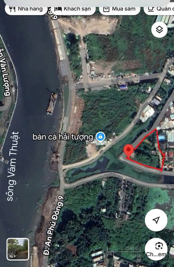 Đất 3 mặt tiền kênh Vàm Thuật, An Phú Đông 2300m² giá 15.5 tỷ - Đầu tư sinh lời chắc chắn!