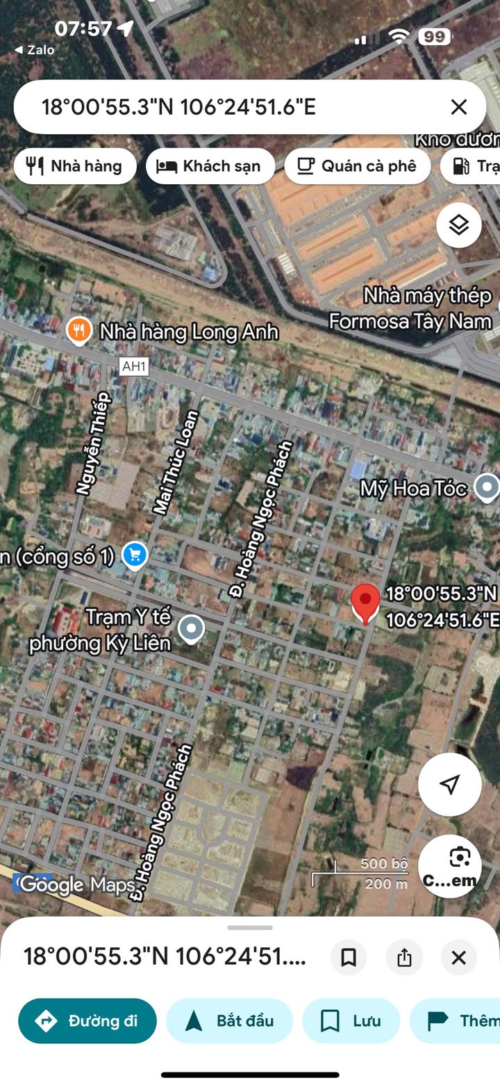 Đất nền Hoành Sơn Kỳ Anh 1598m² - Cơ hội đầu tư hấp dẫn!