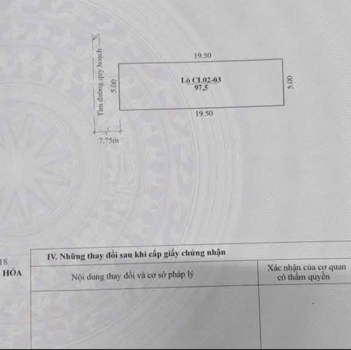 Đất nền mặt đường 6145 Đông Lĩnh, Thanh Hóa 97.5m² - Tiềm năng sinh lời cao!