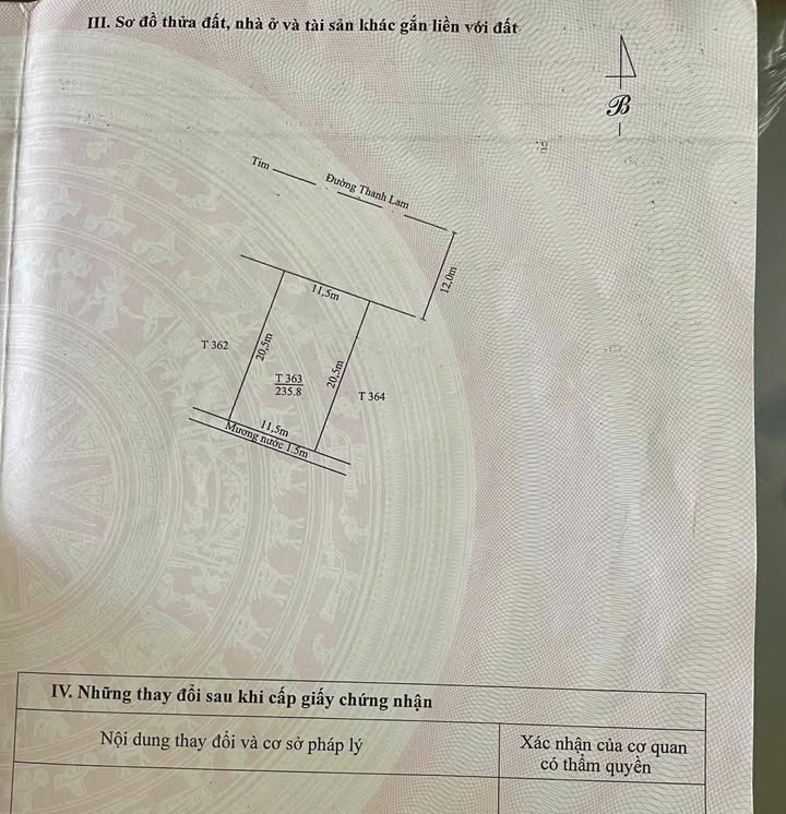 Đất mặt tiền 24m khu KQH Thanh Lam, Thủy Phương 235.8m² giá 3.773 tỷ - Đầu tư sinh lời ngay!