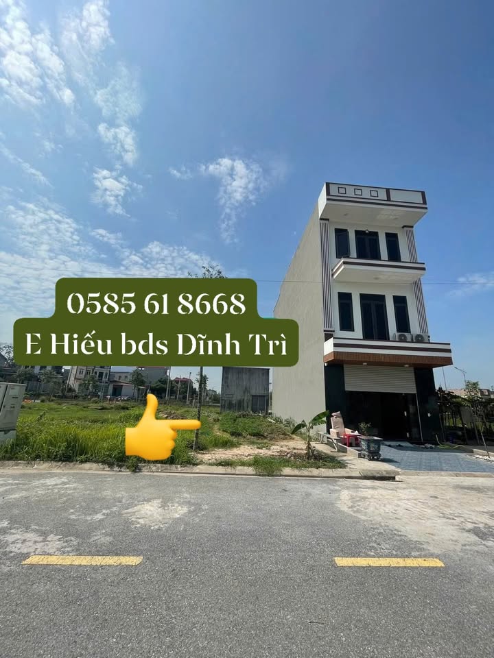 Đất nền Dĩnh Trì, Bắc Giang 75m² giá chỉ 200 triệu - Cơ hội đầu tư tuyệt vời!