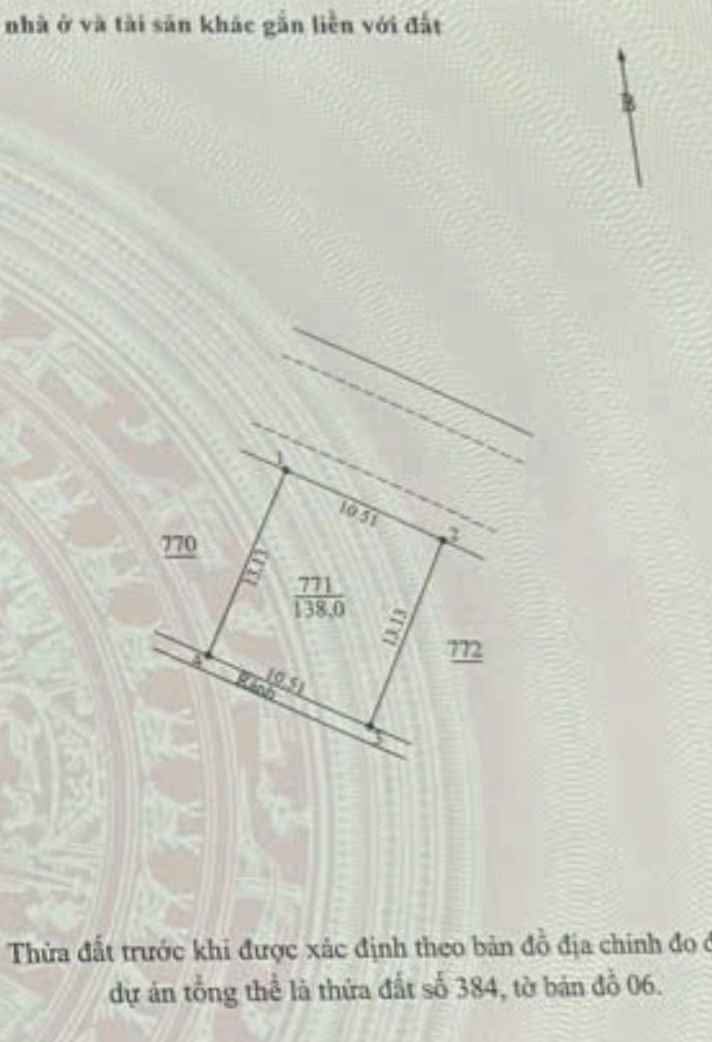 Đất dịch vụ Thăng Long 9, Lai Xá, Hoài Đức 138m² - Vị trí kết nối thuận lợi!