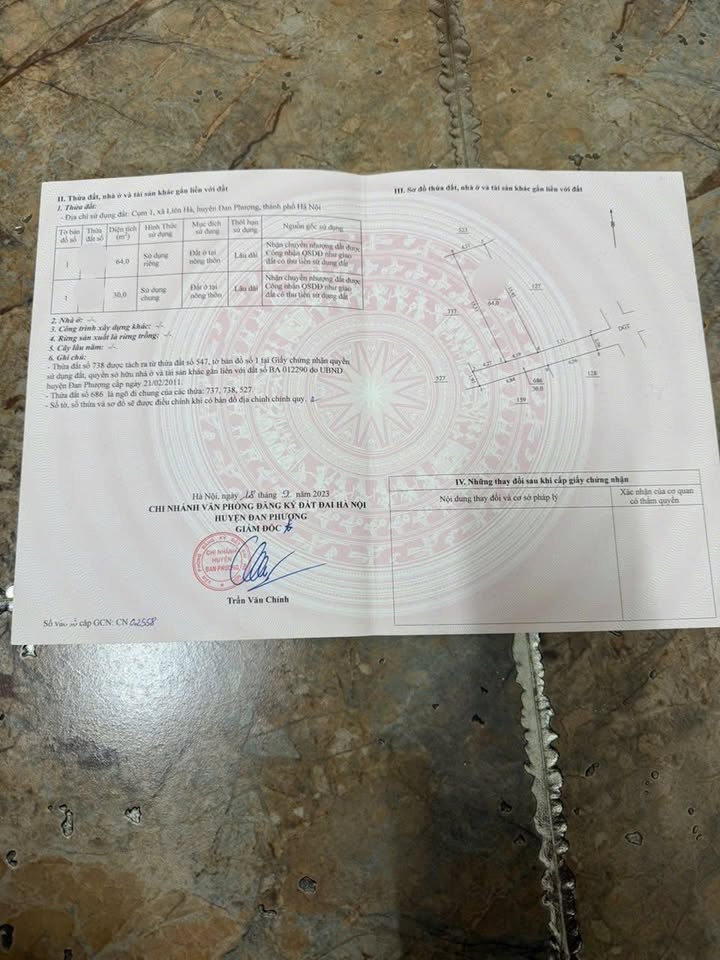 Đất nền Ô Diên, Đan Phượng 64m² giá chỉ 7x triệu - Tiềm năng đầu tư lớn!