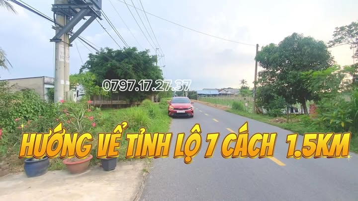 Đất thổ cư An Nhơn Tây, Củ Chi 526.5m² giá chỉ 4.875 tỷ - Cơ hội đầu tư tuyệt vời!