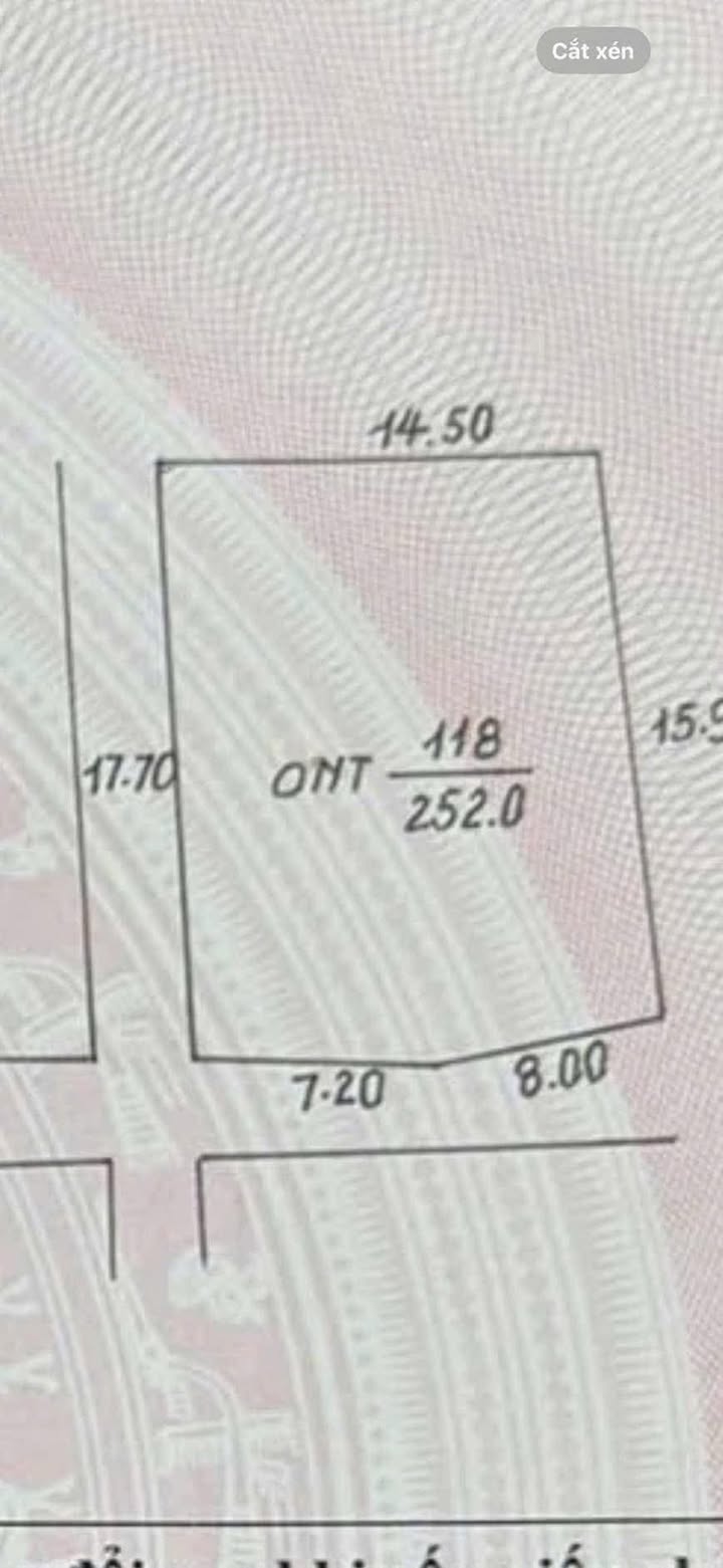 Đất nền lô góc Đông Ninh, Khoái Châu, Hưng Yên 252m² giá tốt - Cơ hội đầu tư hấp dẫn!