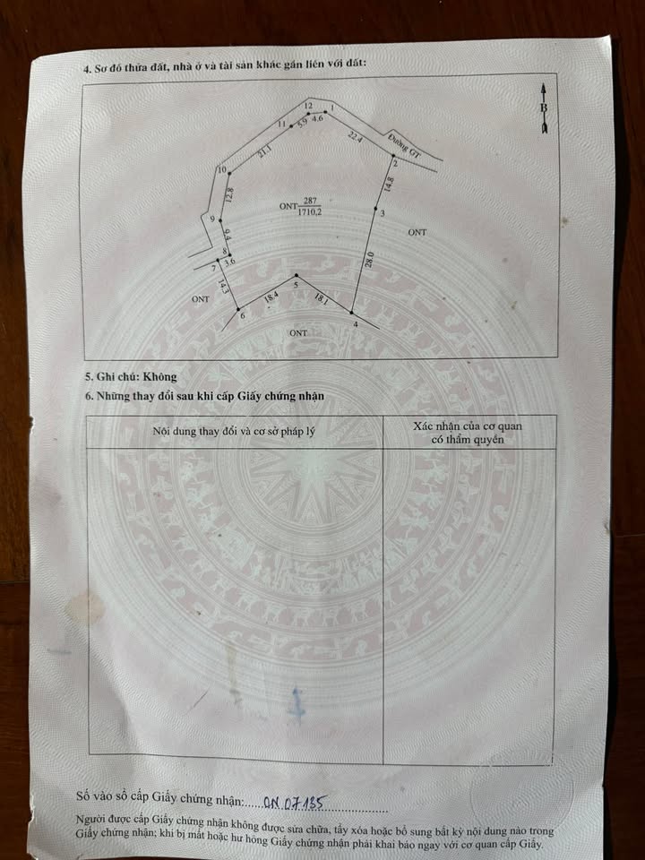 Đất thổ cư xã Tu Vũ, huyện Thanh Thủy, 1710m² giá 8 tỷ - Đầu tư sinh lời hấp dẫn!