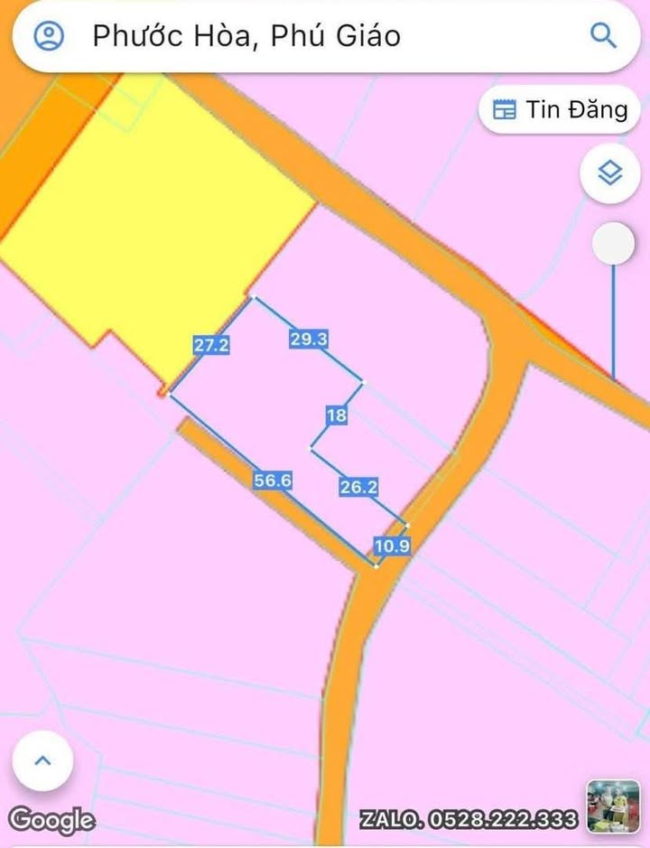 Đất nền Phước Hòa 1.100m² giá thỏa thuận - Lô gốc 2 mặt tiền, vị trí đắc địa!