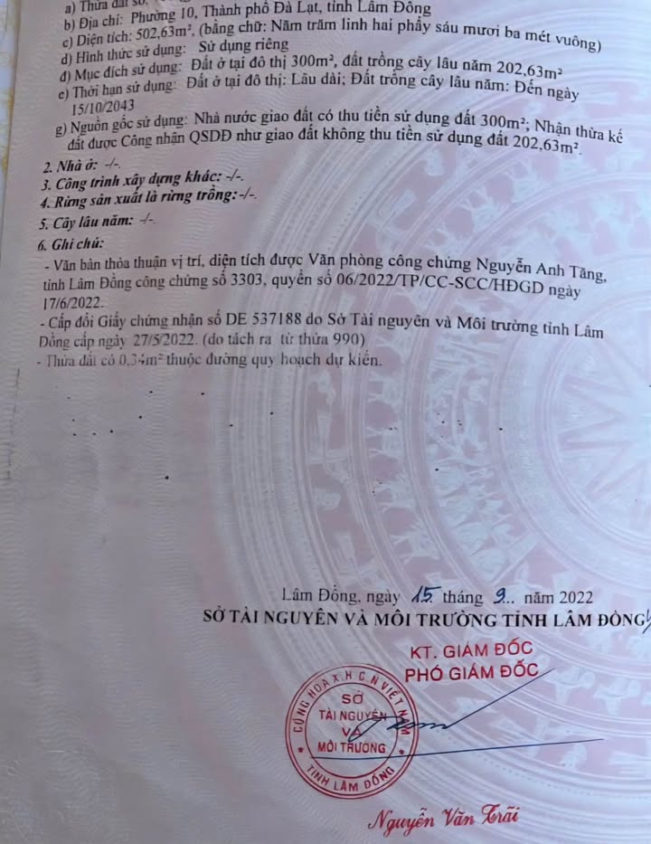 Nhà đất hẻm Khe Sanh Đà Lạt 503m² giá 12.5 tỷ - Đầu tư sinh lời ngay!