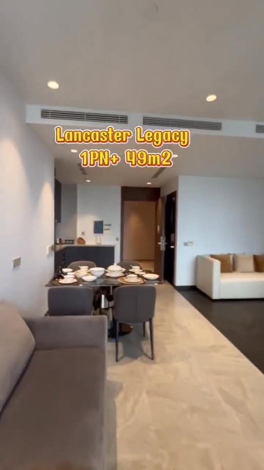 Căn hộ Lancaster Legacy, Nguyễn Trãi, Quận 1, 49m² - Sẵn sàng vào ở ngay!