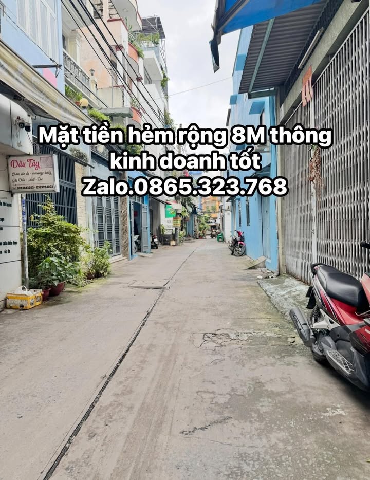Nhà mặt tiền hẻm 8m Ông Ích Khiêm Q11 32m² giá 5 tỷ - Kinh doanh thuận lợi!