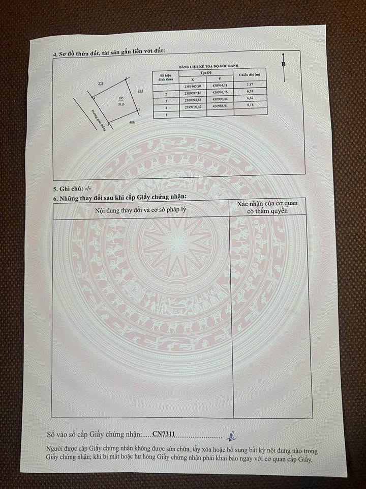 Đất thổ cư 51m² tại Hoàng Văn Thụ, Thái Nguyên giá 2.4 tỷ - Vị trí trung tâm thuận lợi!