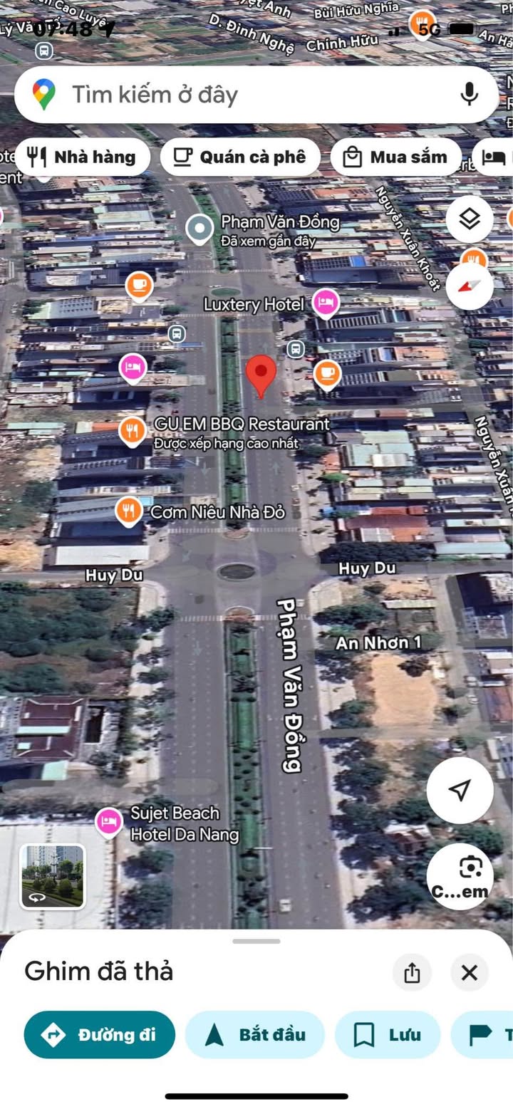 Nhà Phố Mặt Tiền Phạm Văn Đồng Đà Nẵng 250m² giá 75 tỷ - Đầu tư sinh lời ngay!