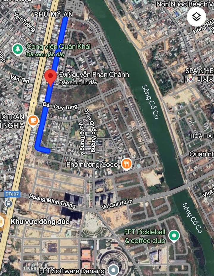 Đất nền KĐT Phú Mỹ An, Đà Nẵng 300m² giá 14 tỷ - Sổ đỏ chính chủ!