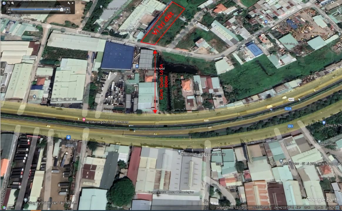 Đất thổ cư 1.700,8m² quận 12 - Nở hậu, hai mặt tiền - Giá chỉ 59.8 tỷ!