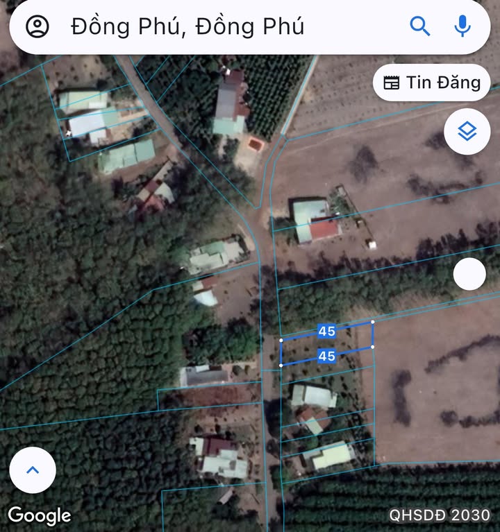 Đất vườn nghỉ dưỡng 540m² tại Đồng Phú - Giá chỉ 700 triệu