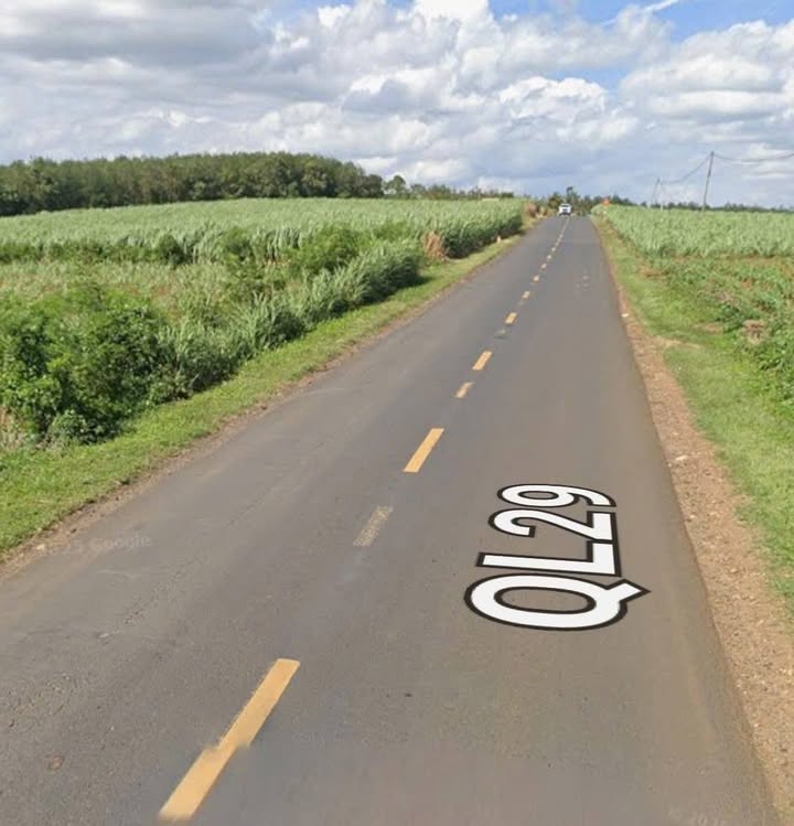 Đất nông nghiệp 5147m² mặt tiền Quốc lộ 29, Phú Yên chỉ 1.45 tỷ - Cơ hội đầu tư không thể bỏ lỡ!