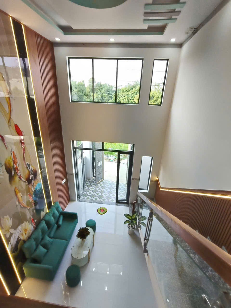 Nhà mới xây tại xã Mỹ Hạnh Nam, 64m² giá 500 triệu - Thiết kế sang trọng, full nội thất!